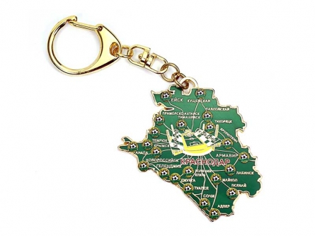 Брелок Карта